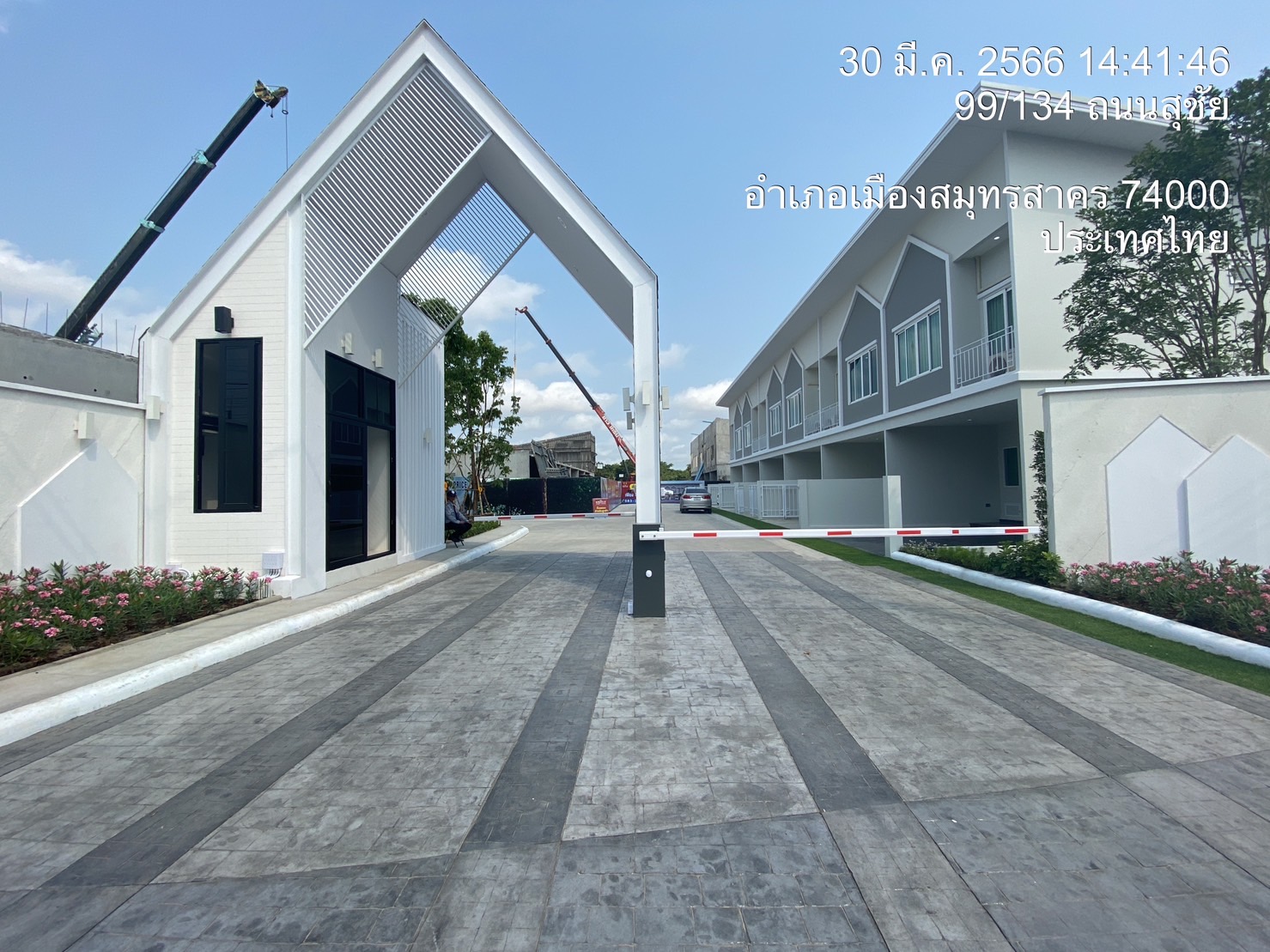 ติดตั้งกล้องวงจรปิด ระบบไอพี ไซต์ก่อสร้าง 9 ตัว