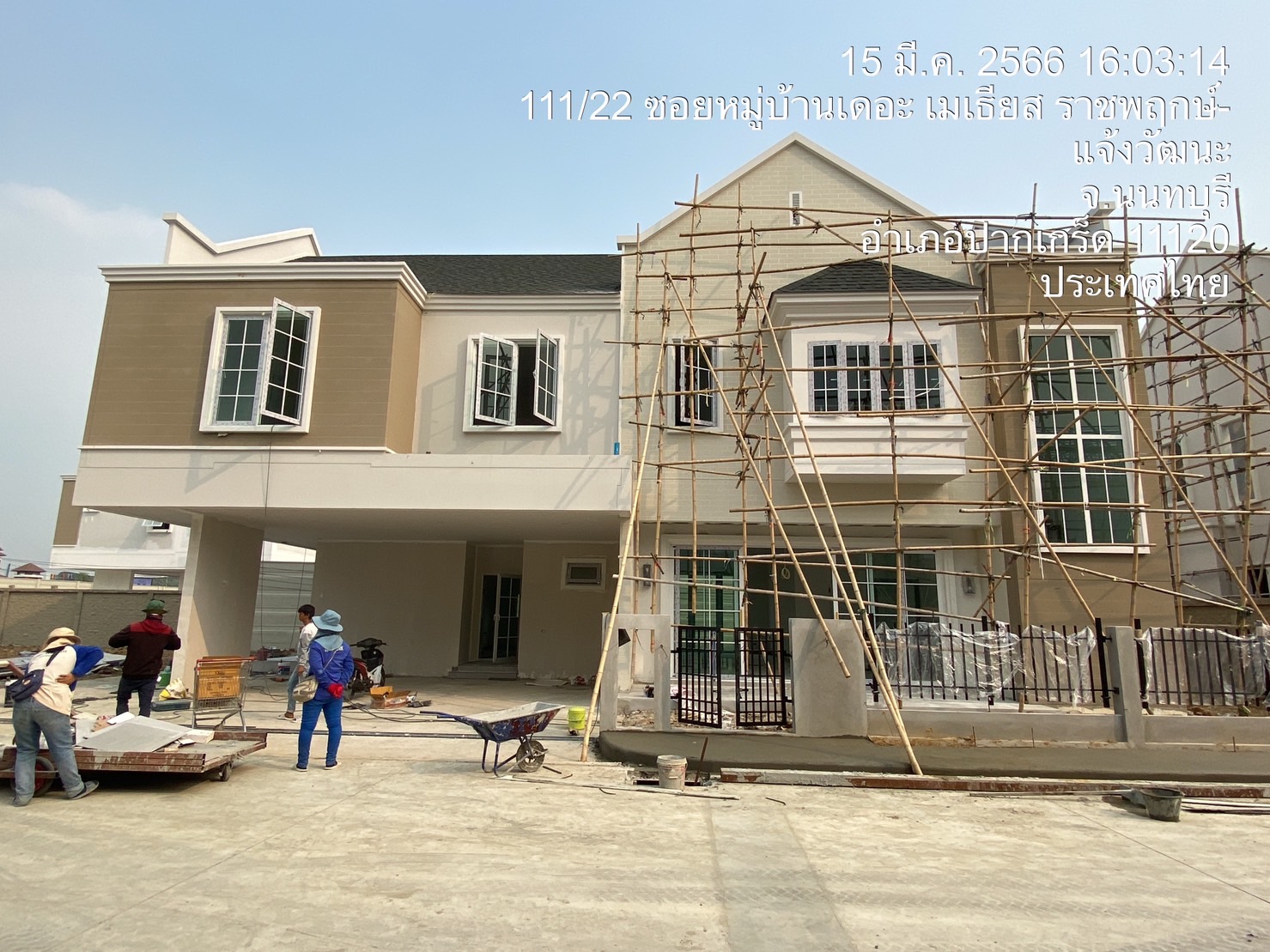 งานเดินสยสัญญาณระบบเน็ตเวิร์คภายใน แปลง 11 โครงเดอะ เมเธียส ราชพฤกษ์