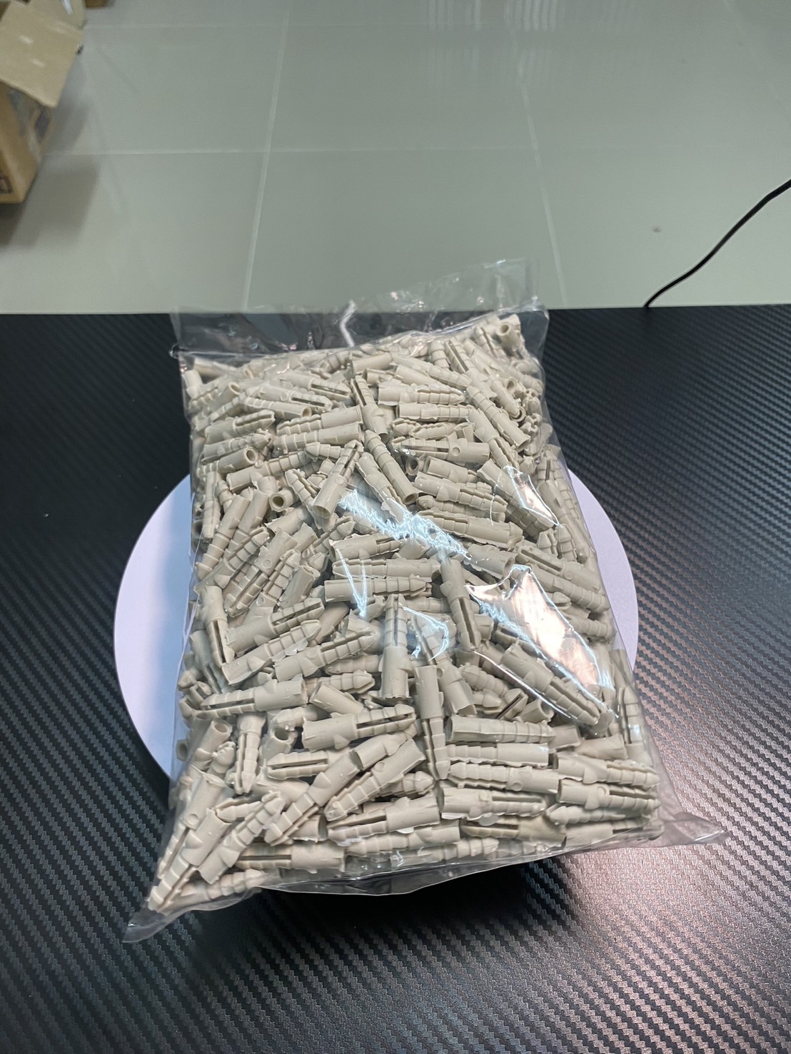 พุกพลาสติก, พุกขยายพลาสติก, Plastic Wall Plug น้ำหนัก 1 กิโลกรัม