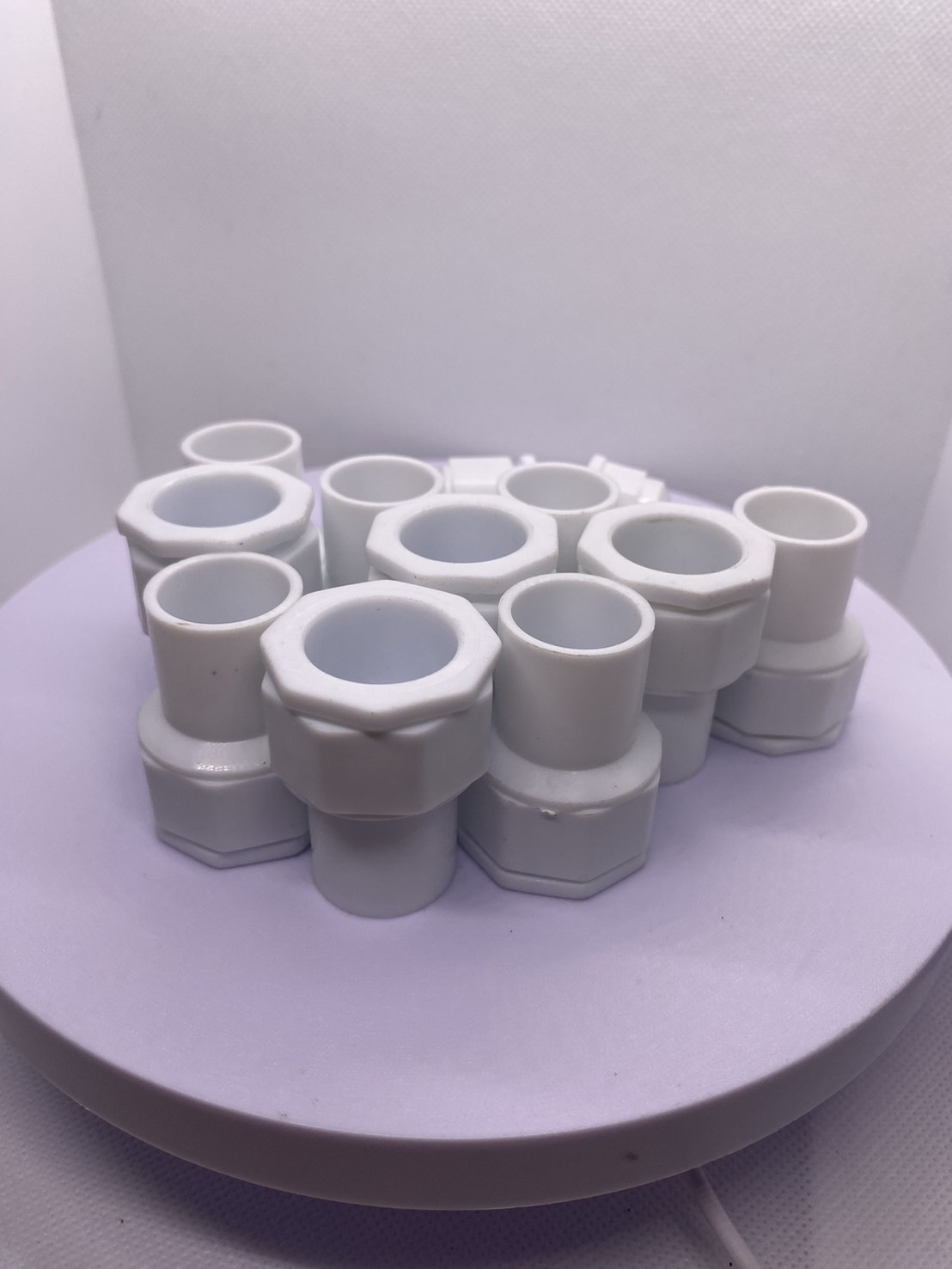 คอนเนคเตอร์ สีขาว 3 หุน 3/8  มาตรฐาน ราคาถูก